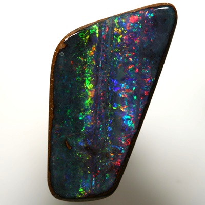 SOLID BOULDER OPAL Rich bright fire.